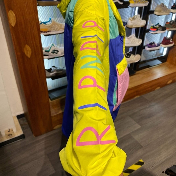NWOT RIPNDIP Teddy Fresh Packable Anorak Jacket Windbreaker - Picture 14 of 16